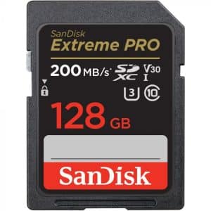 SANDISK EXTREME PRO 128GB SDXC 170MB/S UHS-1 U3