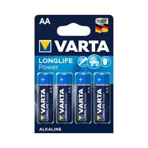 VARTA LONGLIFE POWER AA BLISTER 4 PACK