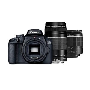 CANON 4000D DOUBLE LENS BUNDLE