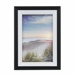 PHOTO FRAME 4X6" / 10X15CM BLACK/WHITE