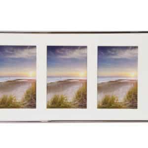 PHOTO FRAME SILVER - IRON NICKEL PLATED