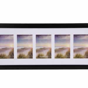 PHOTO FRAME 23 X 62cm - MAT BOARD INSERT (Black)