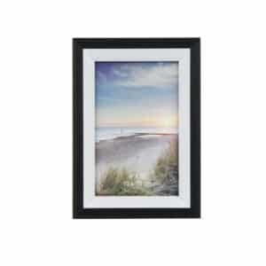 PHOTO FRAME 4X6" / 10X15CM BLACK/WHITE