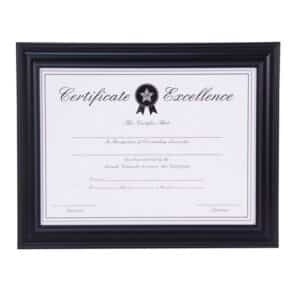 A4 CERTIFICATE FRAME BLACK