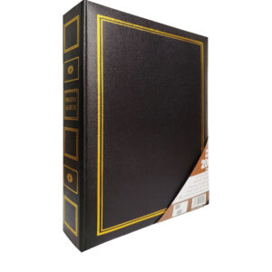Vintage Photo Album Black - 200 Pockets