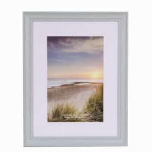 PHOTO FRAME 12 X 16" - MAT BOARD INSERT FOR 8 X 12" DISTRESSED DUCK EGG