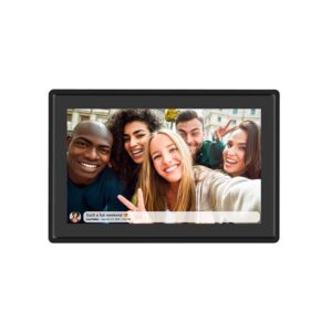 Snug Digital Photo Frame With Frameo 16GB 10.1Inch – Black