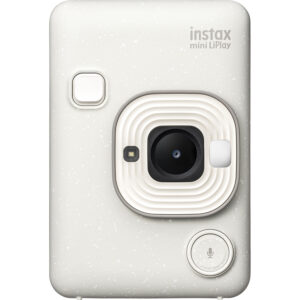 FUJI INSTAX MINI LIPLAY WHITE FILM AND CASE BUNDLE