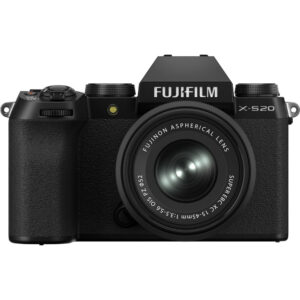 FUJIFILM X-S20 15-45mm Mirrorless Camera (Black)