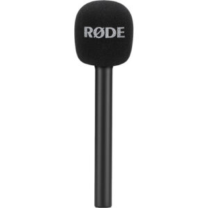 RODE Interview GO Handheld Mic Adapter for Wireless Range (Black)