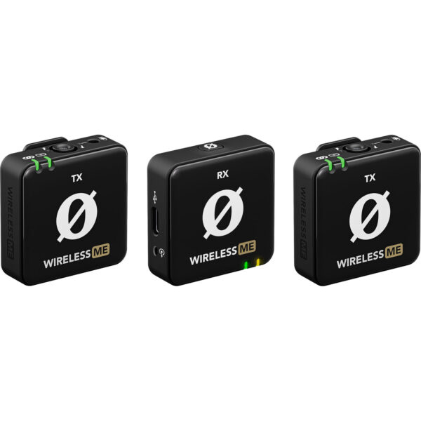 RODE Wireless ME Dual Compact Digital Wireless Microphone System (Black)