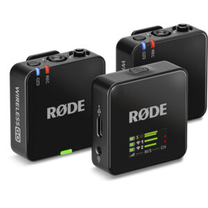 RODE Wireless GO (Gen 3) - Compact Wireless Microphone System (Black)
