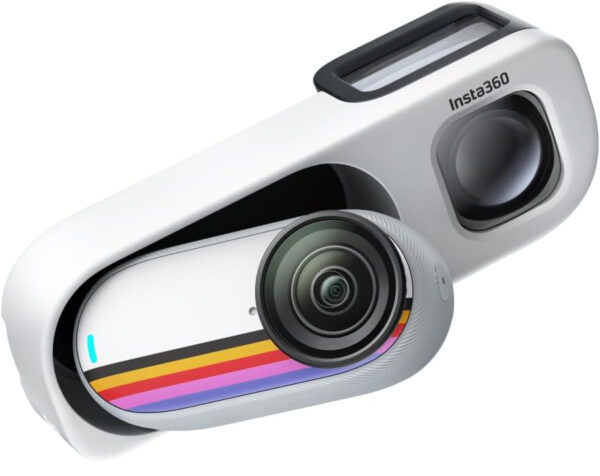 INSTA360 GO 3S RETRO BUNDLE SPECIAL EDITION 128GB CANVAS WHITE - (NB: ACTION POD NOT INCLUDED)