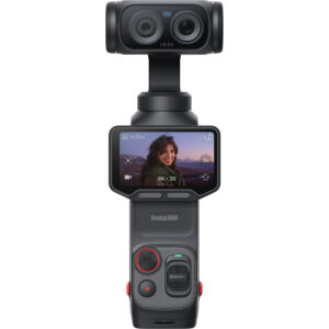 INSTA360 - LUNA ULTRA GIMBAL CAMERA - BLACK STANDARD BUNDLE INCLUDES PROTECTIVE COVER & 1/4" THREAD HANDLE