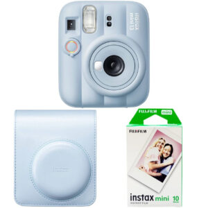 FUJI INSTAX MINI 13 LAGOON BLUE KIT 3 (CAM + FILM + CASE)