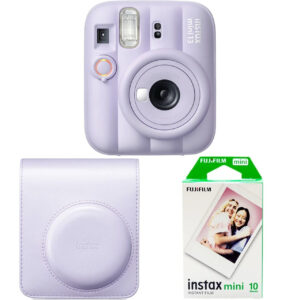 FUJI INSTAX MINI 13 DREAMY PURPLE KIT 3 (CAM + FILM + CASE)